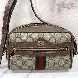 GUCCI Mini Supreme Ophidia Crossbody